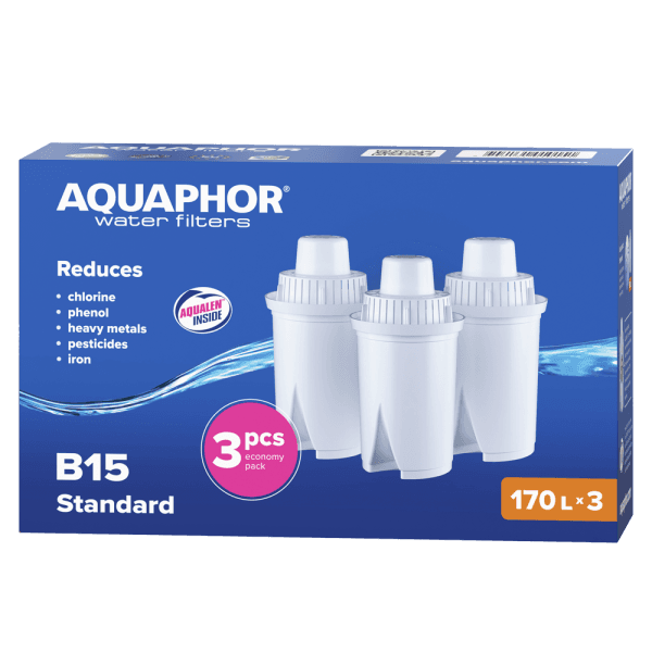 Аквафор В15 (В100-15) Картриджі 3 шт 3